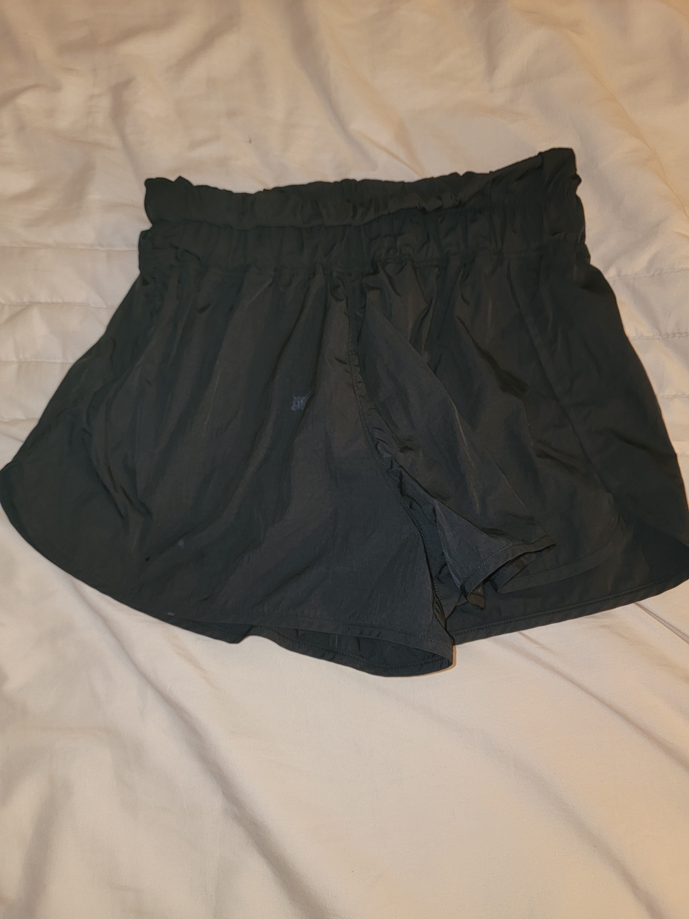 Yogalicious Black Athletic Elastic Waist Shorts